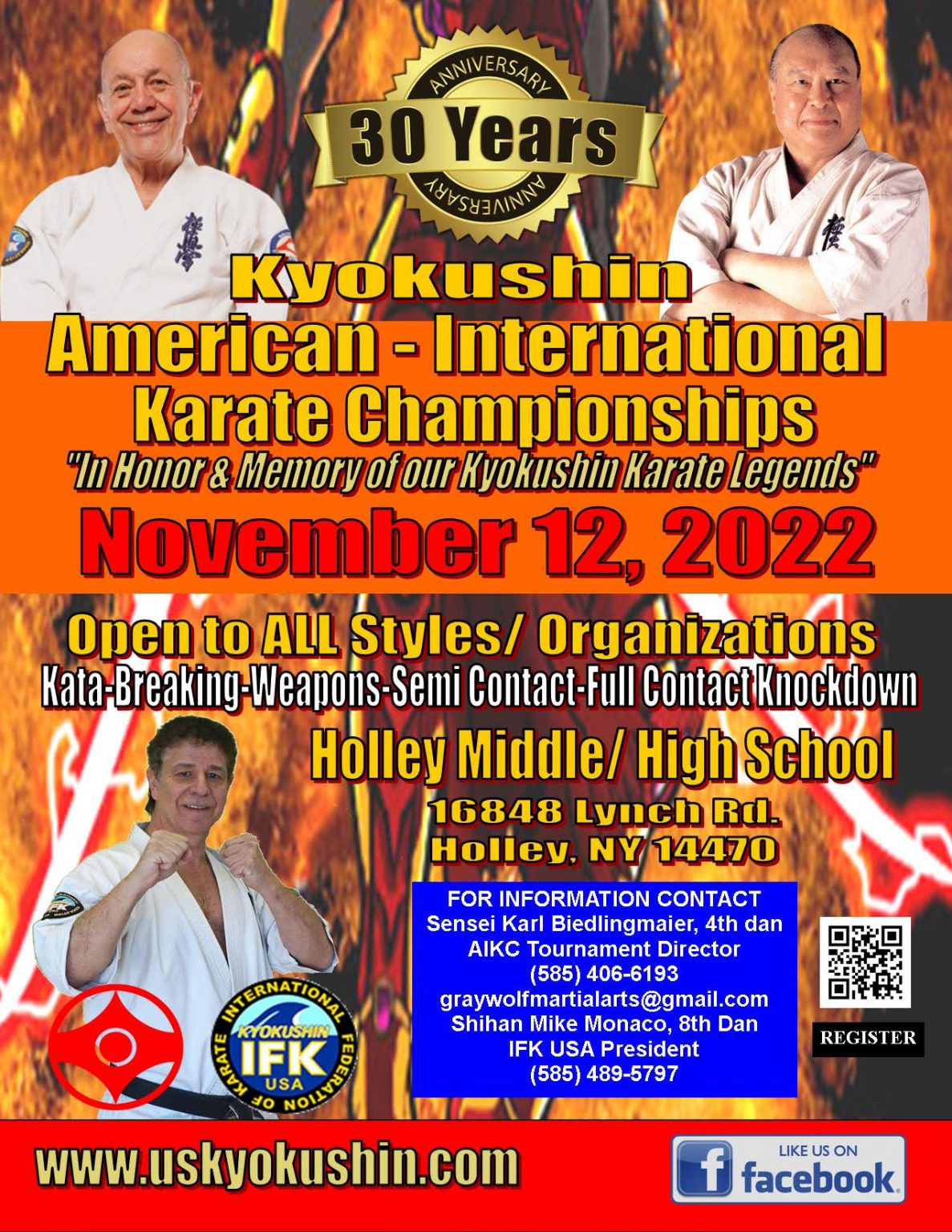 Rochester, NY Tournament – American International Karate Championships ...